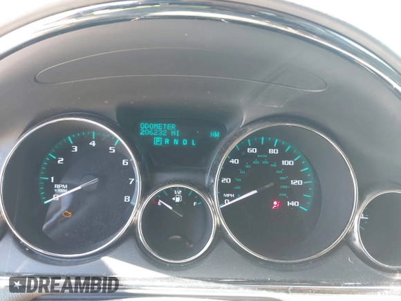 2014 Buick Enclave Premium with VIN 5GAKRCKD7EJ206810, listed as a IAAI auction lot 41736581 with 206,232 mi miles and . Bid and sale history available at carsss.com. Image 7.