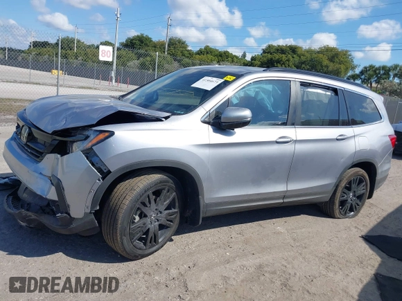 2022 Honda Pilot Special Edition with VIN 5FNYF5H24NB029479, listed as a IAAI auction lot 41504673 with Not Provided miles and . Bid and sale history available at carsss.com. Image 14.