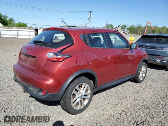 2017 Nissan Juke SL with VIN JN8AF5MR5HT705769, listed as a Copart auction lot 55058485 with Not Provided miles and Clean Title. Bid and sale history available at carsss.com. Image 3.