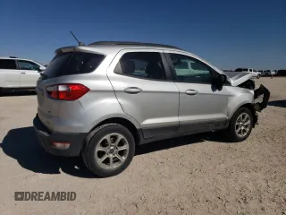2019 Ford EcoSport SE z VIN MAJ3S2GE8KC303068, wystawiony jako Copart lot #47248645 z przebiegiem 94 481 mil mil oraz Szkody całkowita. Historia ofert i sprzedaży dostępna na DreamBid. Obrazek 3.