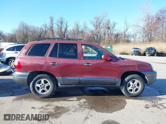 2004 Hyundai Santa Fe GLS with VIN KM8SC13EX4U798868, listed as a IAAI auction lot 41835652 with 222,350 mi miles. Bid and sale history available at carsss.com. Image 13.