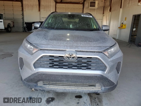 2019 Toyota RAV4 LE with VIN JTMG1RFV2KJ021318, listed as a Copart auction lot 46107385 with 57,863 mi miles and Salvage title. Bid and sale history available at DreamBid. Image 5.