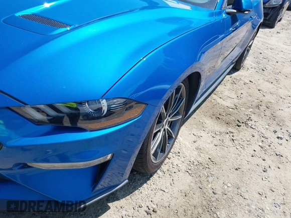 2019 Ford Mustang EcoBoost with VIN 1FA6P8TH3K5124197, listed as a IAAI auction lot 42579034 with 57,965 mi miles and . Bid and sale history available at DreamBid. Image 6.