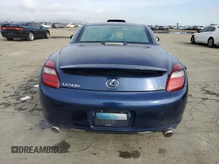 2006 Lexus SC with VIN JTHFN48Y569009647, listed as a Copart auction lot 43081855 with 71,351 mi miles and Salvage Title. Bid and sale history available at carsss.com. Image 6.