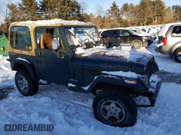 1995 Jeep Wrangler S with VIN 1J4FY19P4SP203275, listed as a Copart auction lot 42015245 with 207,414 mi miles and Clean Title. Bid and sale history available at carsss.com. Image 4.