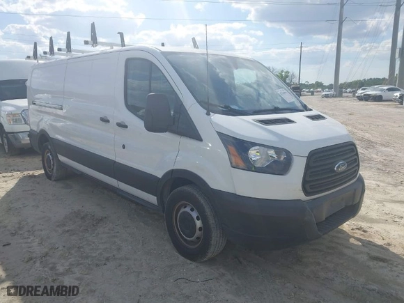 2019 Ford Transit Van with VIN 1FTYR2YM5KKA41176, listed as a IAAI auction lot 41594906 with NaN miles. Bid and sale history available at carsss.com. Image 1.
