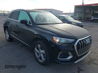 2019 Audi Q3 Premium with VIN WA1AECF33K1079468, listed as a IAAI auction lot 41340687 with 53,134 mi miles. Bid and sale history available at carsss.com. Image 1.