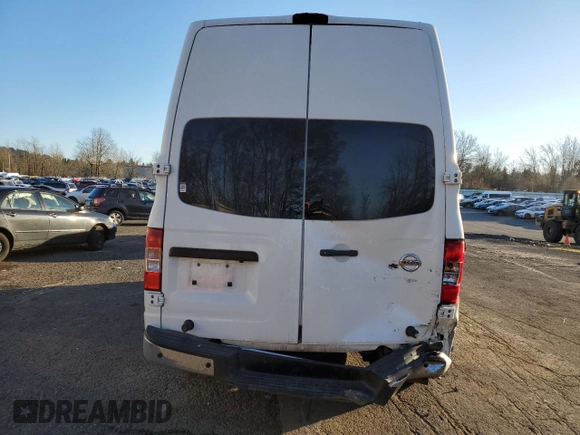 2012 Nissan NV SV z VIN 1N6BF0LY9CN116777, wystawiony jako Copart lot #45155225 z przebiegiem 159 708 mil mil oraz Szkoda całkowita • Salvage title. Historia ofert i sprzedaży dostępna na DreamBid. Obrazek 6.