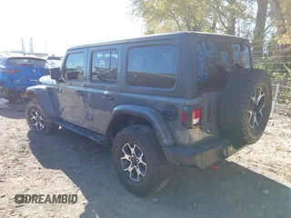 2019 Jeep Wrangler Unlimited Rubicon with VIN 1C4HJXFN7KW681365, listed as a IAAI auction lot 40686862 with 29,431 mi miles and . Bid and sale history available at DreamBid. Image 3.