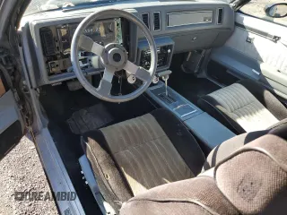 1987 Buick Regal with VIN 1G4GJ1171HP440059, listed as a Copart auction lot 51641495 with 21,443 mi miles and Salvage Title. Bid and sale history available at DreamBid. Image 8.