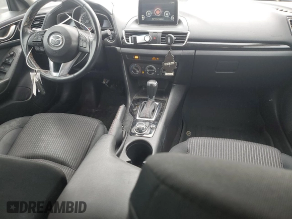 2016 Mazda 3 i Touring with VIN 3MZBM1V75GM286733, listed as a Copart auction lot 46906915 with 37,989 mi miles and Salvage Title. Bid and sale history available at carsss.com. Image 8.