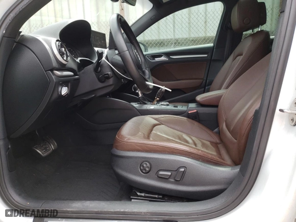 2017 Audi A3 Sportback e-tron Premium with VIN WAUUPBFF4HA054280, listed as a Copart auction lot 54023604 with 84,007 mi miles and Salvage Title. Bid and sale history available at carsss.com. Image 7.