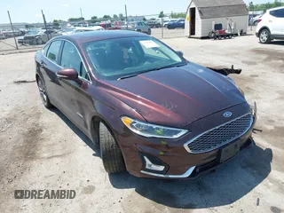 2019 Ford Fusion Titanium with VIN 3FA6P0RU5KR211716, listed as a IAAI auction lot 42388406 with 79,403 mi miles and . Bid and sale history available at DreamBid. Image 1.