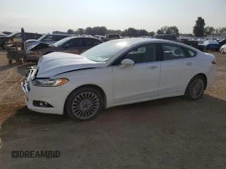 2016 Ford Fusion Titanium with VIN 3FA6P0K95GR331772, listed as a Copart auction lot 48858785 with 163,014 mi miles and Clean Title. Bid and sale history available at carsss.com. Image 1.