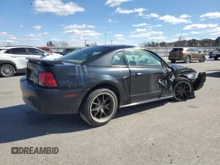 2004 Ford Mustang Standard with VIN 1FAFP40654F198374, listed as a Copart auction lot 47961255 with 0 mi miles and Salvage Title. Bid and sale history available at carsss.com. Image 3.