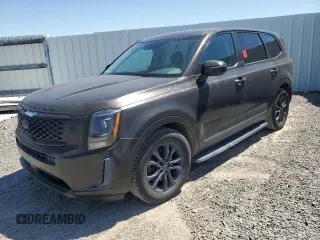 2021 Kia Telluride LX with VIN 5XYP24HC0MG105412, listed as a Copart auction lot 53642085 with 61,508 mi miles and Non repairable. Bid and sale history available at DreamBid. Image 1.