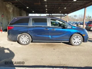 2019 Honda Odyssey LX with VIN 5FNRL6H2XKB124126, listed as a IAAI auction lot 40859906 with 24,369 mi miles and . Bid and sale history available at DreamBid. Image 14.
