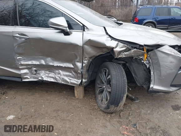 2019 Lexus RX with VIN 2T2BZMCA0KC184967, listed as a IAAI auction lot 41614592 with 35,860 mi miles. Bid and sale history available at carsss.com. Image 6.
