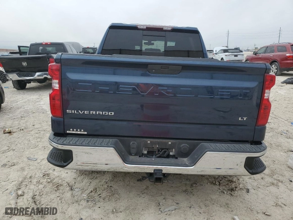 2019 Chevrolet Silverado 1500 LT with VIN 3GCPWCED0KG246829, listed as a Copart auction lot 89170205 with 71,780 mi miles and Salvage Title. Bid and sale history available at carsss.com. Image 6.