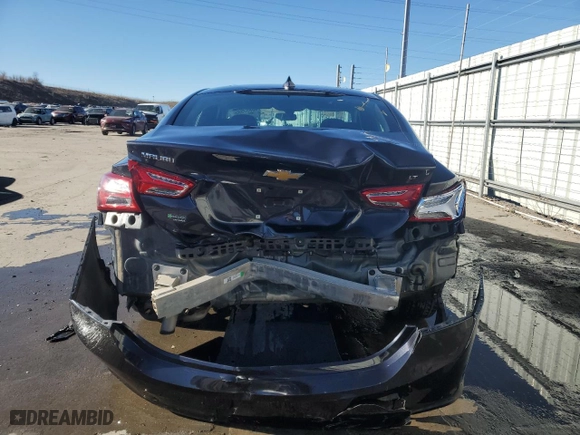 2022 Chevrolet Malibu LT with VIN 1G1ZD5ST1NF177430, listed as a Copart auction lot 46857565 with 52,540 mi miles and Salvage Title. Bid and sale history available at carsss.com. Image 6.