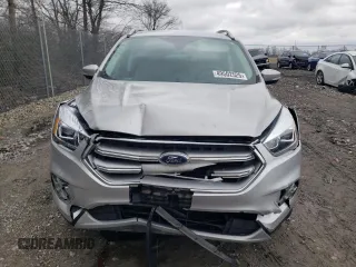 2017 Ford Escape Titanium with VIN 1FMCU0JD5HUB08102, listed as a Copart auction lot 49502525 with 45,383 mi miles and Salvage Title. Bid and sale history available at carsss.com. Image 5.