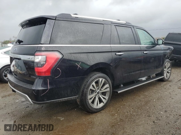 2020 Ford Expedition Max Limited with VIN 1FMJK2AT6LEA08321, listed as a Copart auction lot 89212885 with 135,307 mi miles and Salvage title. Bid and sale history available at DreamBid. Image 3.
