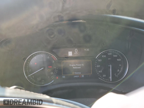 2023 Cadillac XT5 AWD Premium Luxury with VIN 1GYKNDR40PZ152982, listed as a Copart auction lot 69569914 with 24,829 mi miles and Salvage Title. Bid and sale history available at DreamBid. Image 9.