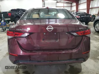 2024 Nissan Sentra SV z VIN 3N1AB8CV8RY229178, wystawiony jako Copart lot #58623595 z przebiegiem 26 139 mil mil oraz Szkoda całkowita • Salvage title. Historia ofert i sprzedaży dostępna na DreamBid. Obrazek 6.