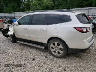 2014 Chevrolet Traverse LTZ with VIN 1GNKRJKD3EJ181480, listed as a Copart auction lot 57624754 with 138,133 mi miles and Non Repairable. Bid and sale history available at DreamBid. Image 2.
