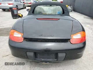 2001 Porsche Boxster with VIN WP0CA29811U626925, listed as a Copart auction lot 59632415 with Not provided miles and Clean title. Bid and sale history available at DreamBid. Image 6.