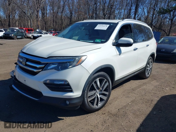 2017 Honda Pilot Touring z VIN 5FNYF6H99HB089121, wystawiony jako IAAI lot #41896878 z przebiegiem 145 330 mil mil oraz . Historia ofert i sprzedaży dostępna na DreamBid. Obrazek 17.