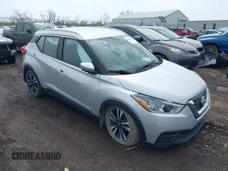 2018 Nissan Kicks SV с VIN 3N1CP5CU2JL541062, выставлен на аукционе IAAI как лот 41983110 с пробегом 54 273 миль миль и . История ставок и продаж доступна на DreamBid. Изображение 1.