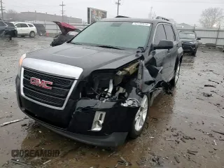 2012 GMC Terrain SLT-1 with VIN 2GKFLVEK8C6132853, listed as a Copart auction lot 43138915 with 0 mi miles and Salvage Title. Bid and sale history available at carsss.com. Image 12.