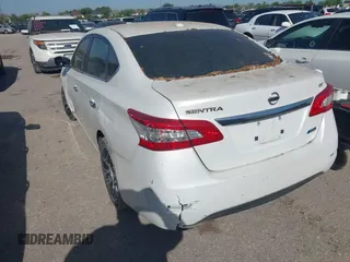 2013 Nissan Sentra SV with VIN 3N1AB7AP2DL649989, listed as a IAAI auction lot 41979236 with 154,815 mi miles and . Bid and sale history available at DreamBid. Image 3.