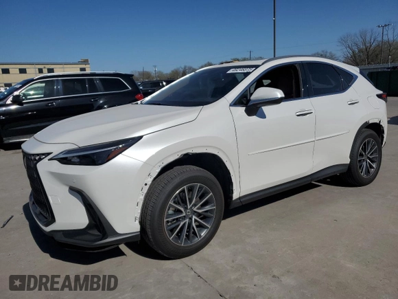 2024 Lexus NX 350h Premium z VIN JTJGKCEZ3R5017244, wystawiony jako Copart lot #49246875 z przebiegiem 3 751 mil mil oraz Szkoda całkowita • Salvage title. Historia ofert i sprzedaży dostępna na DreamBid. Obrazek 1.