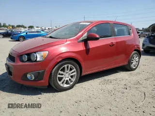 2012 Chevrolet Sonic LT with VIN 1G1JC6SH7C4232294, listed as a Copart auction lot 65031005 with 83,066 mi miles and Clean title. Bid and sale history available at DreamBid. Image 1.
