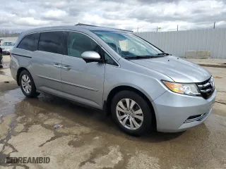 2016 Honda Odyssey EX-L with VIN 5FNRL5H65GB117587, listed as a Copart auction lot 50508535 with 105,001 mi miles and Salvage Title. Bid and sale history available at carsss.com. Image 4.