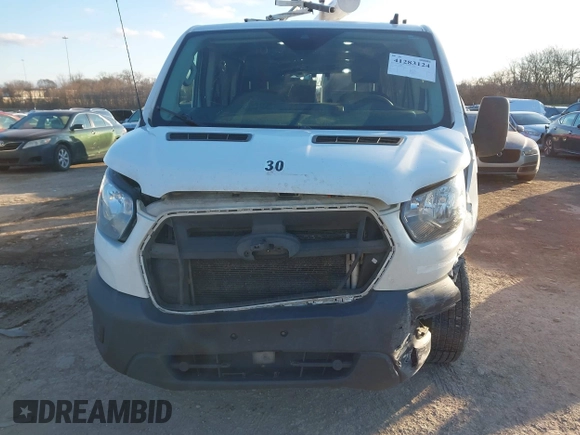 2020 Ford Transit Cargo with VIN 1FTBR1Y88LKA06393, listed as a IAAI auction lot 41283124 with 229,589 mi miles and . Bid and sale history available at DreamBid. Image 12.