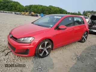 2015 Volkswagen GTI SE z VIN 3VW5T7AUXFM012277, wystawiony jako Copart lot #59571395 z przebiegiem 137 825 mil mil oraz Czysty tytuł • Clean title. Historia ofert i sprzedaży dostępna na DreamBid. Obrazek 1.