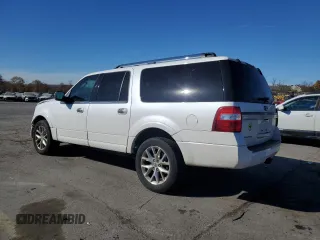 2017 Ford Expedition EL Limited with VIN 1FMJK2AT3HEA00815, listed as a Copart auction lot 77828524 with 153,067 mi miles and Salvage Title. Bid and sale history available at carsss.com. Image 2.
