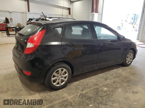 2013 Hyundai Accent GL with VIN KMHCT5AE4DU136721, listed as a Copart auction lot 53184005 with 354,709 mi miles and Clean Title. Bid and sale history available at carsss.com. Image 3.