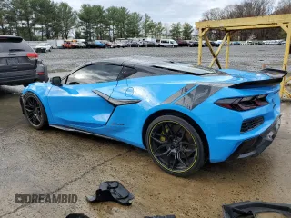 2023 Chevrolet Corvette 3LZ z VIN 1G1YF2D34P5603878, wystawiony jako Copart lot #51691575 z przebiegiem 10 063 mil mil oraz Szkoda całkowita • Salvage title. Historia ofert i sprzedaży dostępna na DreamBid. Obrazek 2.