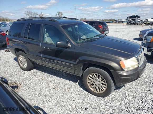 2004 Jeep Grand Cherokee Limited with VIN 1J4GW58S14C372462, listed as a Copart auction lot 46315905 with 151,863 mi miles and Salvage Title. Bid and sale history available at carsss.com. Image 4.