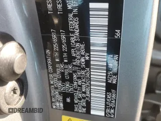 2017 Lexus NX 200t with VIN JTJBARBZ3H2134634, listed as a Copart auction lot 83202274 with 81,121 mi miles and Salvage title. Bid and sale history available at DreamBid. Image 13.