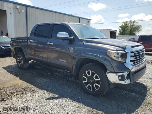 2018 Toyota Tundra 4WD SR5 with VIN 5TFHW5F11JX710368, listed as a Copart auction lot 51309535 with 116,237 mi miles and Salvage Title. Bid and sale history available at carsss.com. Image 4.