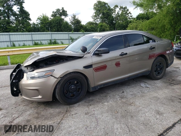 2015 Ford Police Interceptor with VIN 1FAHP2MK2FG194252, listed as a Copart auction lot 60398285 with 168,835 mi miles and Salvage title. Bid and sale history available at DreamBid. Image 1.