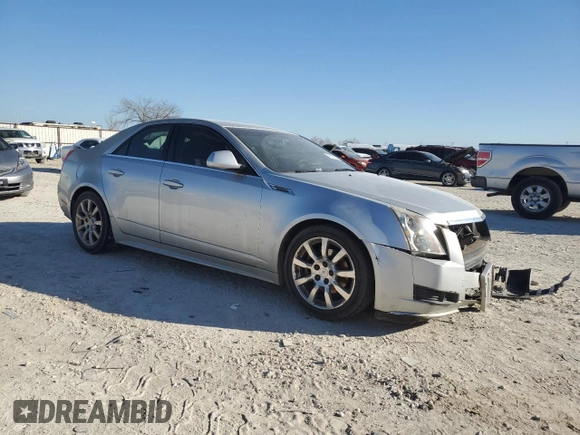 2010 Cadillac CTS Luxury with VIN 1G6DE5EG9A0142566, listed as a Copart auction lot 46512665 with 201,112 mi miles and Salvage Title. Bid and sale history available at carsss.com. Image 4.