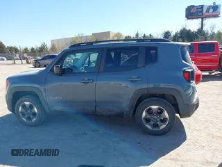 2017 Jeep Renegade Sport with VIN ZACCJBAB9HPG19367, listed as a IAAI auction lot 41818793 with 77,652 mi miles and . Bid and sale history available at carsss.com. Image 14.