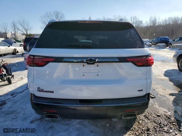 2023 Chevrolet Traverse Premier with VIN 1GNEVKKW9PJ319851, listed as a Copart auction lot 41505995 with 13,959 mi miles and Salvage Title. Bid and sale history available at carsss.com. Image 6.