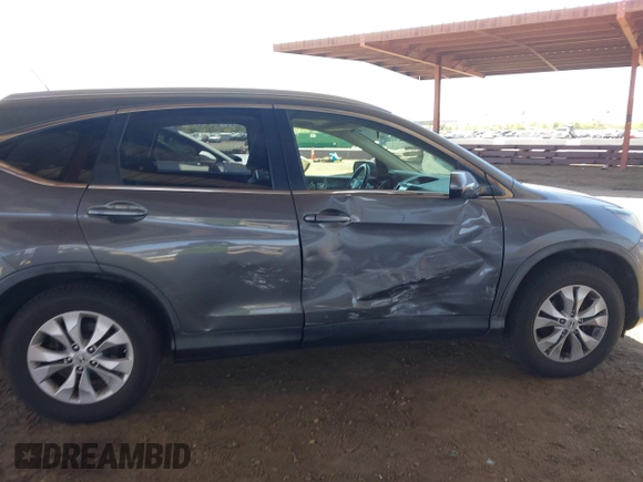 2012 Honda CR-V EX-L with VIN JHLRM3H71CC004319, listed as a IAAI auction lot 42100167 with 117,397 mi miles and . Bid and sale history available at carsss.com. Image 13.